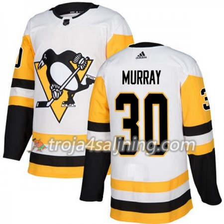 Pittsburgh Penguins tröja Matt Murray 30 Vit 2017-2018 Adidas Authentic - NHL Tröjor Herr